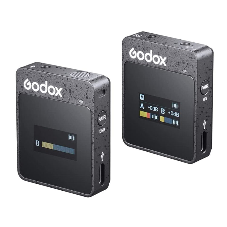 Godox MoveLink II M1 Wireless Lavalier Microphone System with Transmitters and Receiver for DSLR Cameras and Camcorders, MoveLink II M1 Godox MoveLink II M1 Wireless Lavalier Microphone System with Transmitters and Receiver for DSLR Cameras and Camcorders, MoveLink II M1